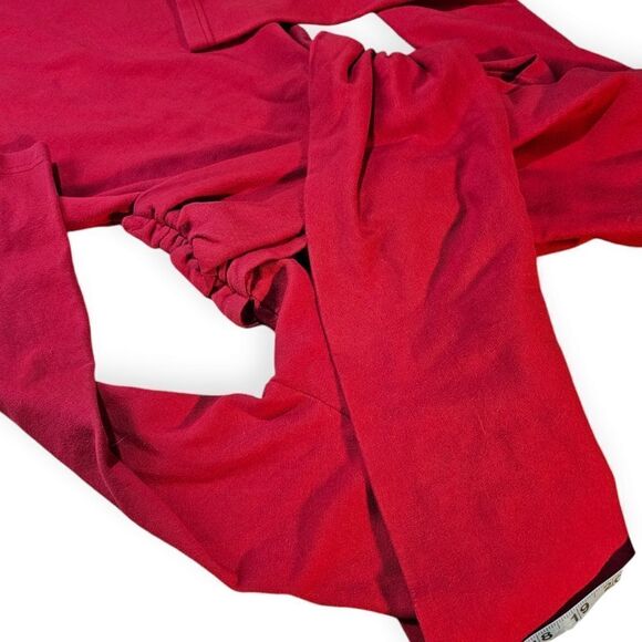 Vintage Yes Red Long Sleeve Mini Dress - Picture 6 of 12